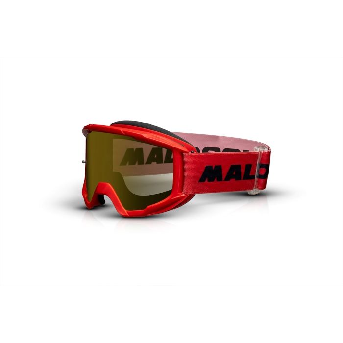 MALOSSI MASK - RED MIRRORED LENS